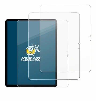 Abbildung des Geräts Apple iPad Air 13" M2 WiFi 2024 mit einer Vielzahl des Displayschutzes.