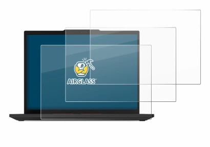 Abbildung des Geräts Lenovo ThinkPad T14 Gen 5 mit einer Vielzahl des Displayschutzes.