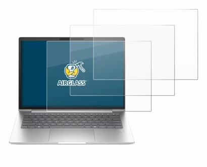 Abbildung des Geräts HP EliteBook 640 G11 mit einer Vielzahl des Displayschutzes.