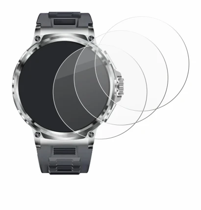 Abbildung des Geräts Smartwatch V69 1.85" mit einer Vielzahl des Displayschutzes.