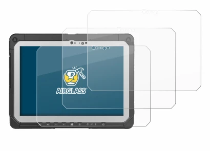 Abbildung des Geräts Panasonic Toughbook CF-20 MK2 mit einer Vielzahl des Displayschutzes.