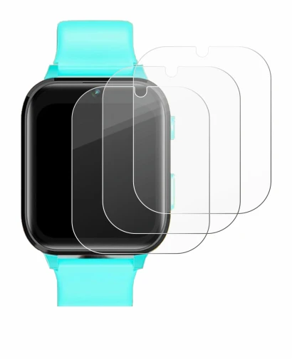 Abbildung des Geräts Clleylise Kids Smartwatch 1.7" mit einer Vielzahl des Displayschutzes.