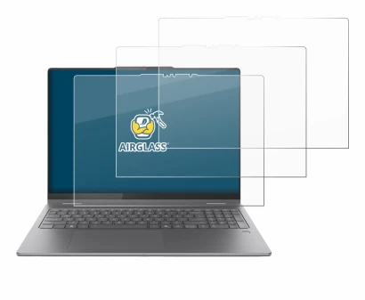 Abbildung des Geräts Lenovo Yoga 7 2-in-1 Gen 10 16" mit einer Vielzahl des Displayschutzes.