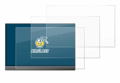 Abbildung des Geräts Arzopa Z1FC 16.1" mit einer Vielzahl des Displayschutzes.