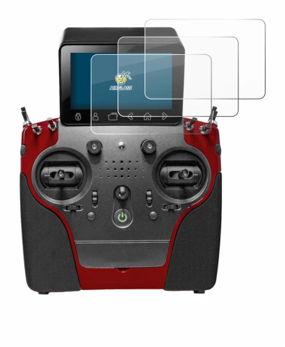 Abbildung des Geräts PowerBox Systems Atom mit einer Vielzahl des Displayschutzes.