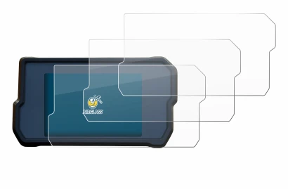 Abbildung des Geräts KTM 390 / 890 Adventure 2020+ mit einer Vielzahl des Displayschutzes.