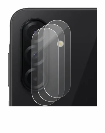 Abbildung des Geräts Samsung Galaxy A26 5G (NUR Kameraschutz) mit einer Vielzahl des Displayschutzes.