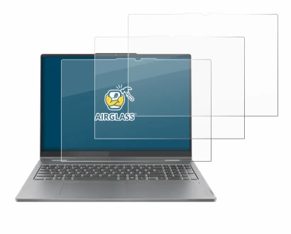 Abbildung des Geräts Lenovo IdeaPad 5 2-in-1 Gen 10 16" mit einer Vielzahl des Displayschutzes.