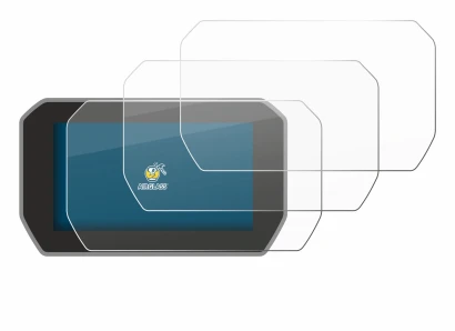 Abbildung des Geräts Ducati V4S 2021 Tachoanzeige mit einer Vielzahl des Displayschutzes.