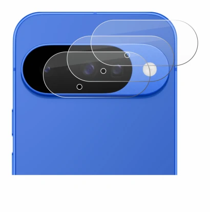 Abbildung des Geräts Google Pixel 10 (NUR Kameraschutz) mit einer Vielzahl des Displayschutzes.