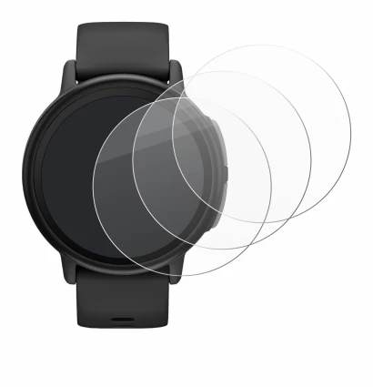 Abbildung des Geräts Garmin Bounce 2 mit einer Vielzahl des Displayschutzes.