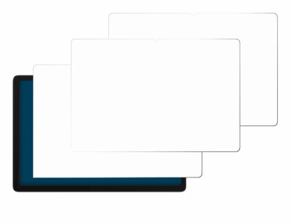 Abbildung des Geräts Samsung Galaxy Tab A11 Plus WiFi 11" mit einer Vielzahl des Displayschutzes.