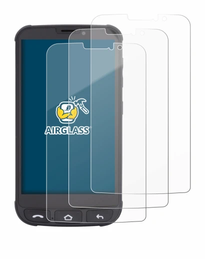 Abbildung des Geräts Olympia Neo Mini mit einer Vielzahl des Displayschutzes.