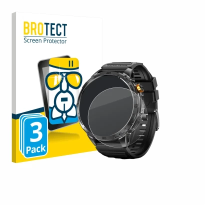 Vorderseite einer Produktverpackung mit dem Markenlogo BROTECT. Daneben ist das Gerät Stahlgear Zeus 2.0 1.75" mit dem zugehör