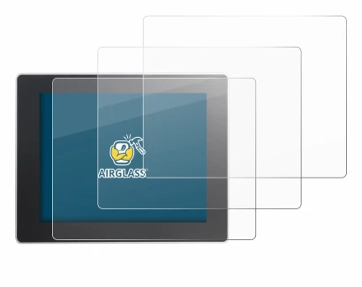 Abbildung des Geräts Weintek cMT3092X mit einer Vielzahl des Displayschutzes.