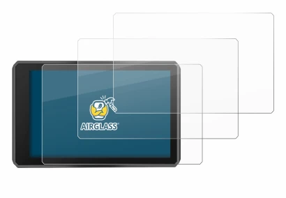 Abbildung des Geräts Garmin zumo XT3 4.7" mit einer Vielzahl des Displayschutzes.