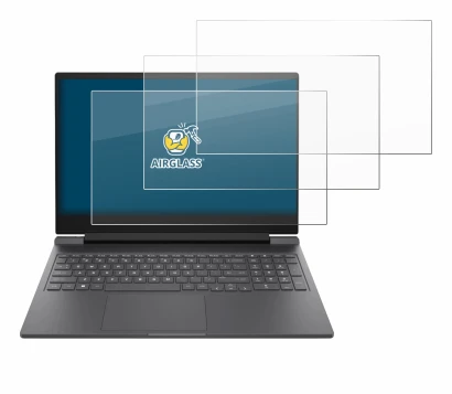 Abbildung des Geräts HP Victus 16-r0024nf mit einer Vielzahl des Displayschutzes.