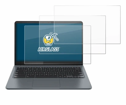 Abbildung des Geräts Lenovo IdeaPad Slim 3 Chromebook Gen 8 14" mit einer Vielzahl des Displayschutzes.