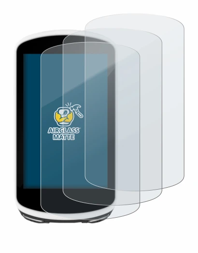 Abbildung des Geräts Garmin Edge 1030 mit einer Vielzahl des Displayschutzes.