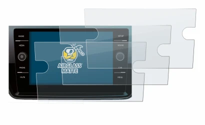 Abbildung des Geräts Volkswagen Polo 2018 Composition Media 8" 2017 mit einer Vielzahl des Displayschutzes.