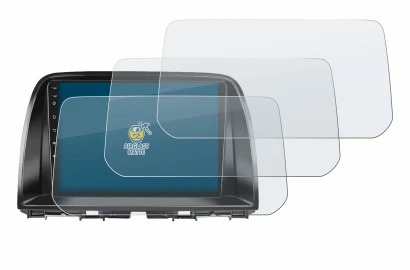 Abbildung des Geräts Mazda CX-5 2017 Infotainment System mit einer Vielzahl des Displayschutzes.