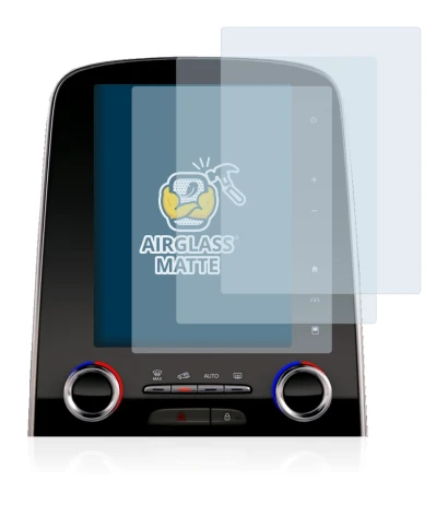 Abbildung des Geräts Renault Espace R-Link 2 8.7" mit einer Vielzahl des Displayschutzes.