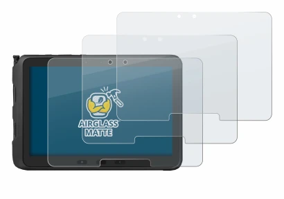 Abbildung des Geräts Samsung Galaxy Tab Active Pro mit einer Vielzahl des Displayschutzes.