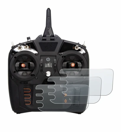 Abbildung des Geräts Spektrum NX8 mit einer Vielzahl des Displayschutzes.