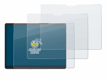 Abbildung des Geräts Microsoft Surface Pro 8 (2021) mit einer Vielzahl des Displayschutzes.