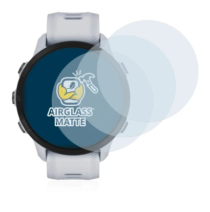 Abbildung des Geräts Garmin Forerunner 955 mit einer Vielzahl des Displayschutzes.