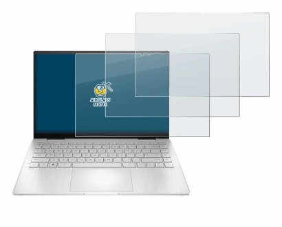 Abbildung des Geräts HP Pavilion x360 2-in-1 (14-ekX) mit einer Vielzahl des Displayschutzes.