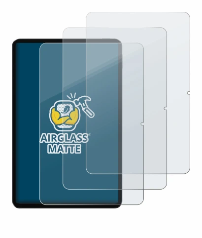 Abbildung des Geräts Xiaomi Pad 6 mit einer Vielzahl des Displayschutzes.