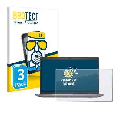 Vorderseite einer Produktverpackung mit dem Markenlogo BROTECT. Daneben ist das Gerät Dell Latitude 5540 mit dem zugehörigen D