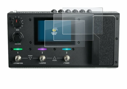 Abbildung des Geräts Headrush MX5 mit einer Vielzahl des Displayschutzes.