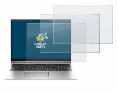 Abbildung des Geräts HP EliteBook 860 G11 mit einer Vielzahl des Displayschutzes.