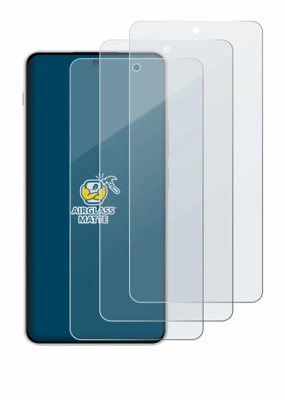 Abbildung des Geräts OnePlus Nord 4 mit einer Vielzahl des Displayschutzes.