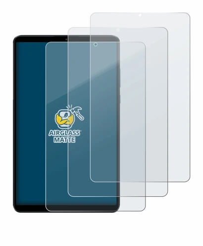 Abbildung des Geräts Xiaomi Redmi Pad SE 8.7 mit einer Vielzahl des Displayschutzes.