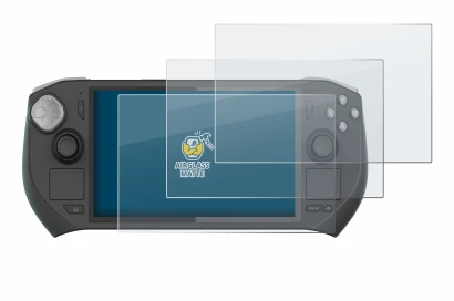 Abbildung des Geräts Zotac Gaming Zone mit einer Vielzahl des Displayschutzes.