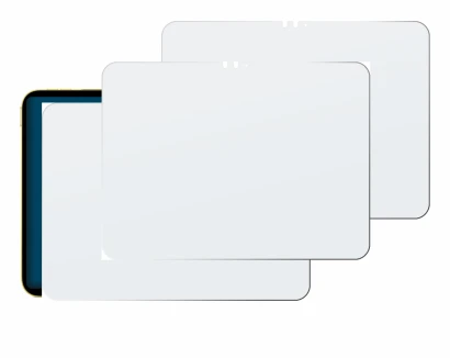 Abbildung des Geräts Apple iPad Air 11" M3 2025 mit einer Vielzahl des Displayschutzes.