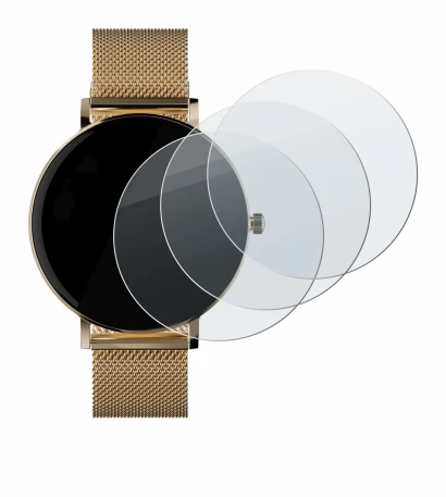 Abbildung des Geräts ZenWatch Venice Pro mit einer Vielzahl des Displayschutzes.