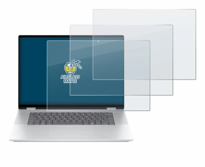 Abbildung des Geräts HP OmniBook X Flip 16-aX mit einer Vielzahl des Displayschutzes.