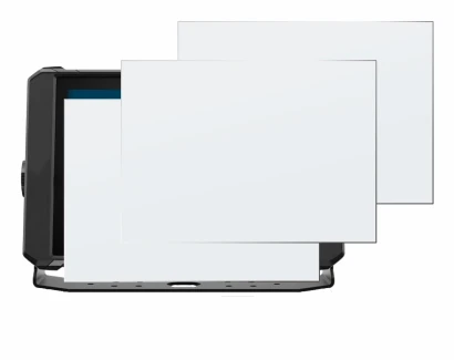 Abbildung des Geräts Lowrance Elite FS 10 mit einer Vielzahl des Displayschutzes.