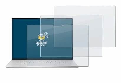 Abbildung des Geräts Dell XPS 13 9350 2024 mit einer Vielzahl des Displayschutzes.