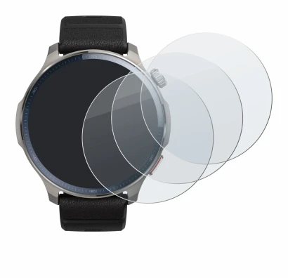 Abbildung des Geräts Huami Amazfit Balance 2 mit einer Vielzahl des Displayschutzes.