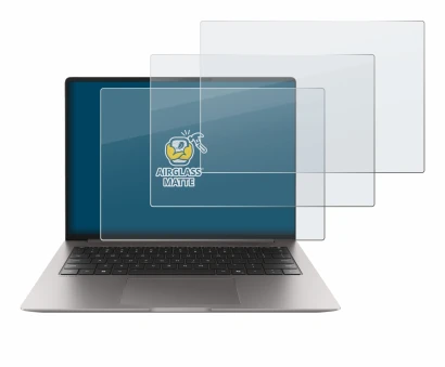 Abbildung des Geräts Honor MagicBook Pro 14 mit einer Vielzahl des Displayschutzes.