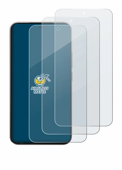 Abbildung des Geräts Xiaomi 15T Pro mit einer Vielzahl des Displayschutzes.