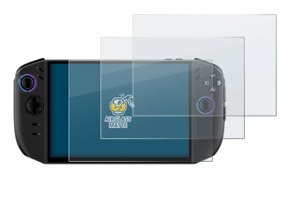 Abbildung des Geräts Lenovo Legion Go Gen 2 mit einer Vielzahl des Displayschutzes.
