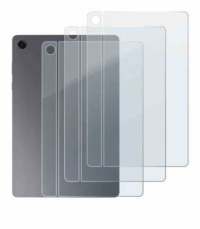Abbildung des Geräts Samsung Galaxy Tab A11 Plus WiFi 11" (Rückseite) mit einer Vielzahl des Displayschutzes.