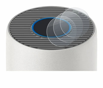 Abbildung des Geräts Philips 2000i Series AC2939 mit einer Vielzahl des Displayschutzes.