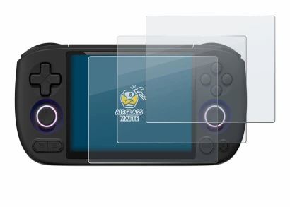 Abbildung des Geräts Ayaneo Pocket Air Mini mit einer Vielzahl des Displayschutzes.